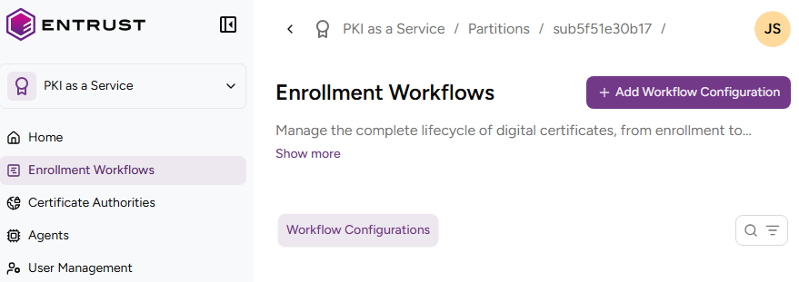 Enrollment Workflows