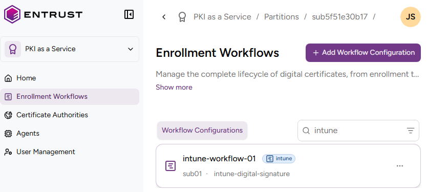 Enrollment Workflows