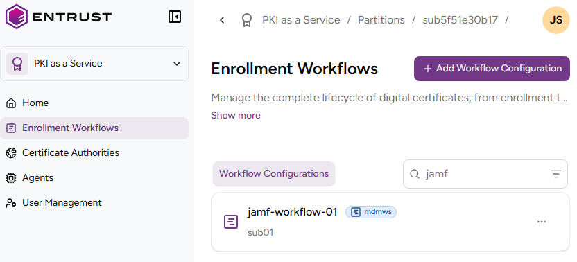 Enrollment Workflows