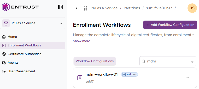 Enrollment Workflows